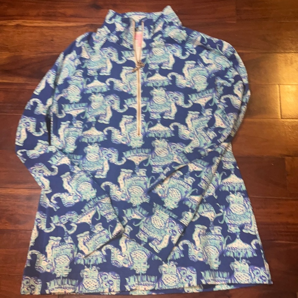 Lilly half zip Top